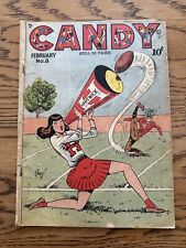 Candy #8 (Quality Comics 1949) Harry Sahle Art Good Girl Comic Golden Age GD picture
