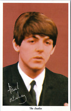 Paul McCartney, The Beatles - 1964 Chrome Postcard - Curt Teich picture