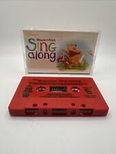 Vintage Disney's Winnie the Pooh Sing Along Cassette Tape (1995) Kids Music picture