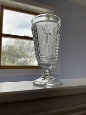Vintage “Mephistopheles” Glass Drinking Goblet picture
