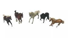 Lot of 5 Vintage 1999 Miniature BREYER Horses STABLEMATES picture