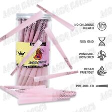Hornet Pink  Slow Burn King Size 100- Pre Rolled  Cones with Filter Tips picture