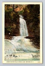 Watkins NY-New York, Lower Hector Falls, Seneca Lake, Vintage Postcard picture
