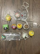 VTG lot 10 Digital clock magnets ruler keychains stand clip necklace not working picture