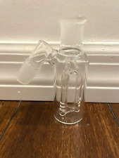 14MM CLEAR HOOKAH WATER PIPE ASH CATCHER 3ARM TREE PERC 45DEGREE picture