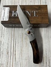 New BENCHMADE 15085-2 Mini Crooked River CPM-S30V Blade Clip-Point Folding Knife picture