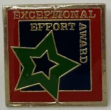 Exceptional Effort Award Winner Green Star Pin picture