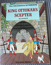 Hergé The Adventures of Tintin King Ottokar's Scepter 1st Golden Press 1959 picture