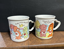 Vintage 1985 Care Bear Mug Cups Make Everyday & Friends Fill Every Day picture
