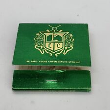 Vintage Lakewood Country Club Colorado Matchbook Green Foil Cover picture