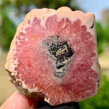42G  Rhodochrosite Crystal Slab Slice AAA+ : Love / Compassion /Museum level picture