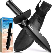 Metal Detector Shovel Heavy Duty Double Serrated Edge Digger Detecting Digging picture