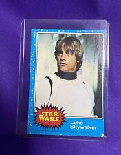 Rare 1977 STAR WARS #1 Trading Card - Iconic Luke Skywalker Collectible picture