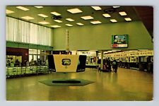 Columbus OH-Ohio, Port Columbus Air Terminal, Antique Vintage Souvenir Postcard picture