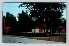Oscoda MI- Michigan, The Red Barn Of Oscoda, Antique, Vintage Souvenir Postcard picture