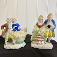 Vintage Victorian Porcelain Figurines Marked Occupied Japan Lot of 2. picture