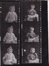 Vintage Photo Print Sheet Cute Baby Child Toddler Vernacular Photography picture