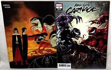 ABSOLUTE CARNAGE #1 Aaron Kuder Mike Deodato Jr Variant Covers Marvel Comics MCU picture