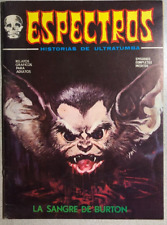 ESPECTROS (1973) Spanish Marvel B&W horror comics magazine Tomb of Dracula VG+ picture