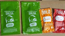 Limited Time Avocado Verde Salsa Taco Bell Packs x2 + Mild & Fire SEE ITEMS picture