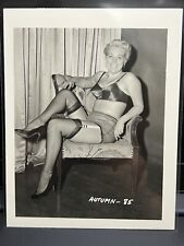 Vintage Studio 1940s Pinup Photo Risqué Underwear Irving Klaw picture
