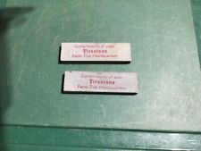2 Vintage Sharpening Stones from Firestone Farm Tire Headquarters picture