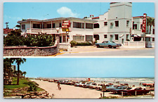 Postcard The Tower Motel Daytona Beach Florida Chrome picture