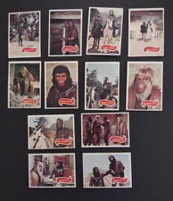 Vintage PLANET OF THE APES 1967 Apjac Trading Card Lot of 12 Vintage Cards picture