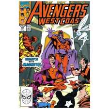 Avengers West Coast #60 Marvel comics Fine+ Full description below [m@ picture