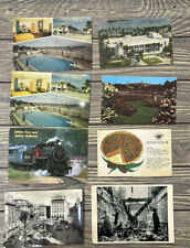 Vintage Set Of 8 Used Post Cards Hotel Bernini White Pass And Yukon Railroad picture