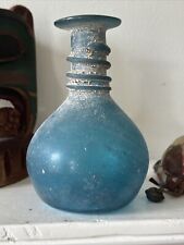Rare Ancient Roman Glass Bottle in Perfect Condition C. 1st-Early 2nd Century AD picture