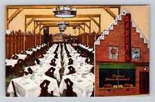 Milwaukee WI-Wisconsin, Mader's Famous Restaurant Advertising Vintage Postcard picture