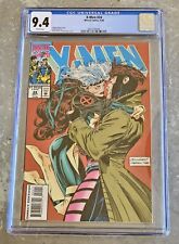 X-MEN #24 CGC 9.4 Marvel 1993 Rogue and Gambit Kissing cover by Andy Kubert picture