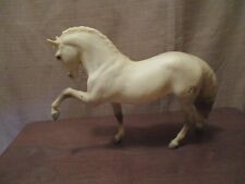 VTG Breyer Horse #68 Legionario III Andalusian White Alabaster Stallion Branded  picture