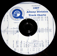Conrail 1997 Albany Division Track Chart PDF on DVD picture
