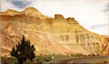 Postcard 1939 Union Oil Company No. 55 John Day Oregon Wind Formed Geology A98 picture