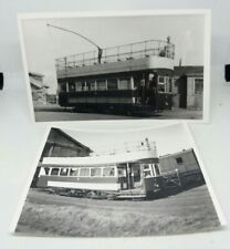 Pair of Original Photos of Sutton &  Hill of Howth Tramways Tram Dublin Ireland  picture