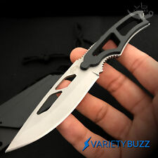 FULL TANG SURVIVAL BOOT KNIFE w/ NECK SHEATH Hunting Skinning Camping Combat NEW picture