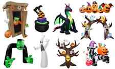 Halloween Self Inflating Outdoor Inflatables w/ LED Lights Wide Variety  picture