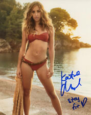 KATIE AUSTIN SIGNED 8x10 PHOTO SPORTS ILLUSTRATED SWIMSUIT MODEL BECKETT BAS picture