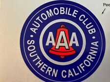 AAA Automobile Club STICKER Southern California. New. 3”  picture