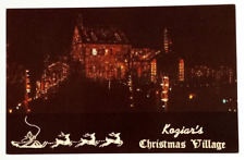 Koziars Christmas Village Bernville Pennsylvania PA Dexter Press Postcard 1960 e picture