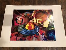 KISS ~ ACE FREHLEY 1990's SIGNED ART (#1) ~ Created & Signed By Ace picture