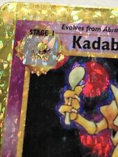 Pokemon Vending Sticker Unused 1999 46/130 Kadabra Uncommon Holo Near Mint picture