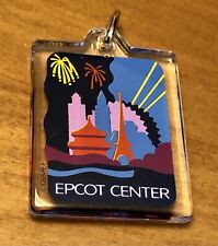 VINTAGE EPCOT Center World Showcase France Illuminations Keychain Disney 1990s picture