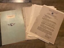 WWII D-Day Unit 29th Infantry Division Assoc. Letter Lot and Letter Copies picture