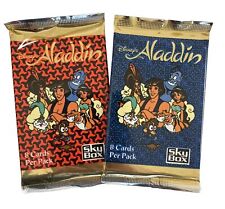 Vintage 1993 Skybox Aladdin Trading - Set Of 2 Packs - Sealed picture