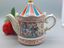 Vintage Sadler Edwardian Entertainments Circus Tea Pot Staffordshire England picture