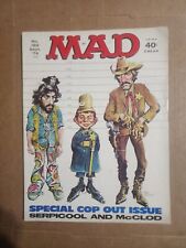 Vintage MAD Magazine #169 September 1974 Serpico Al Pacino Special Cop Out Issue picture