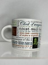 Shakespearean Insults Coffee Mug WIlliam Shakespeare Large Mug Cup picture